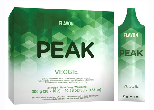Flavon Peak Veggie (60 Päckchen)